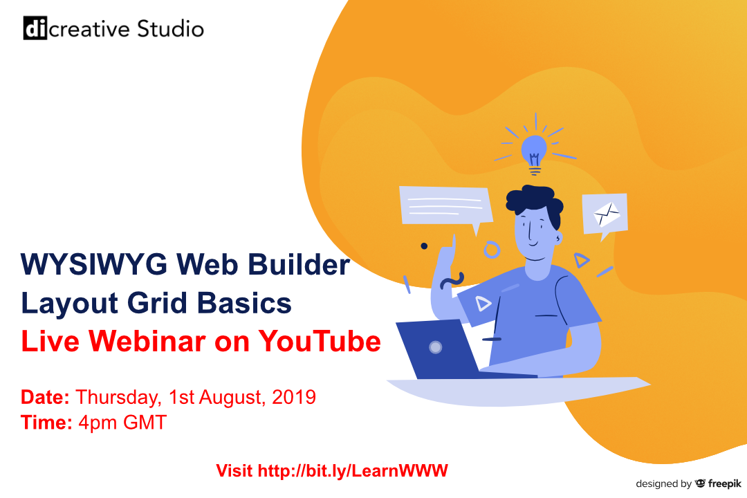WYSIWYG Web Builder Layout Grid Basics Webinar